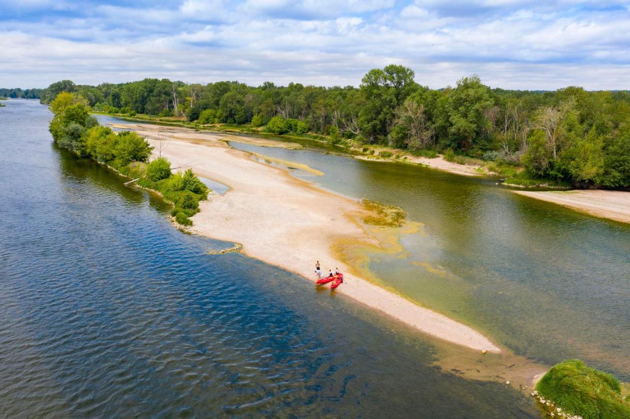 Camping De Montlouis-Sur-Loire Hotel Exterior foto